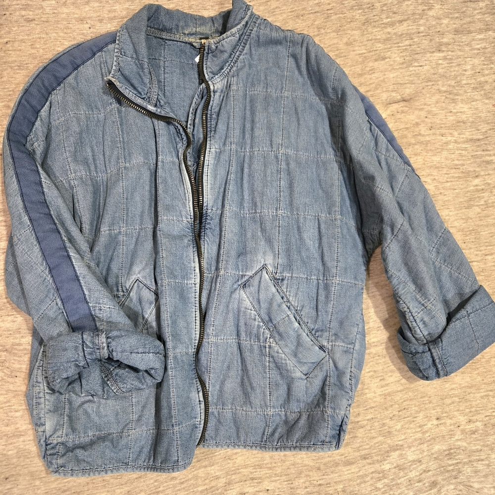 Free People Dolman Denim Jacket
